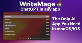 WriteMage - The Only AI App you need