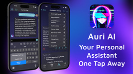 AI Assistant One Tap Away: Write, Chat, Transcribe | Auri.AI