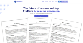 ProRes | AI Enhanced Resumes