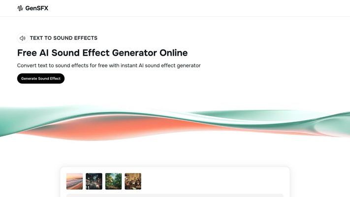 Free AI Sound Effect Generator