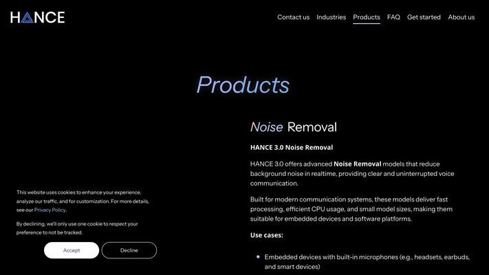 Hance.ai | Realtime AI audio enhancement