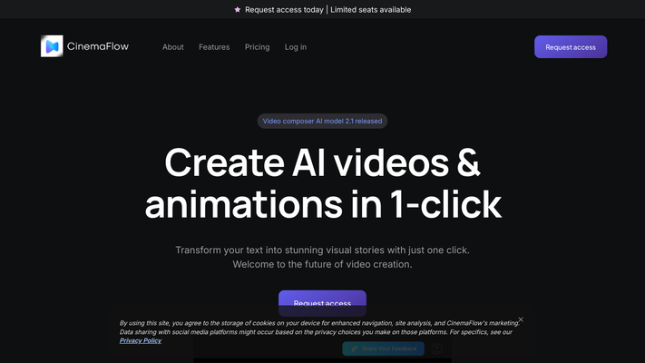 CinemaFlow AI  - Where Your Words Become Cinematic Reality