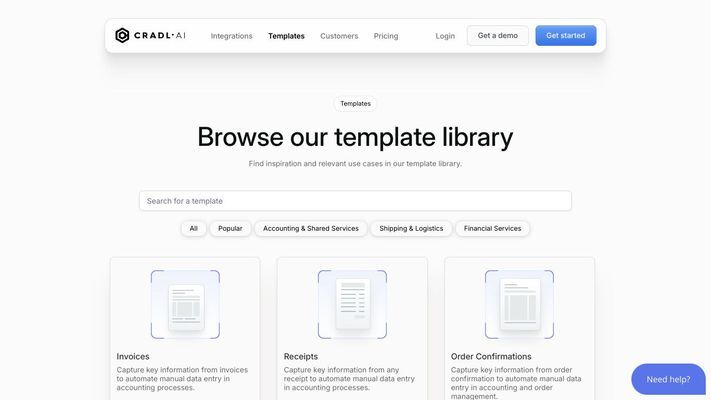 Automate Internal Document Workflows with AI | Cradl AI