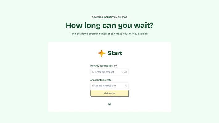 Compound Interest Calculator