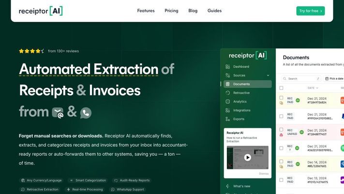 Receiptor AI