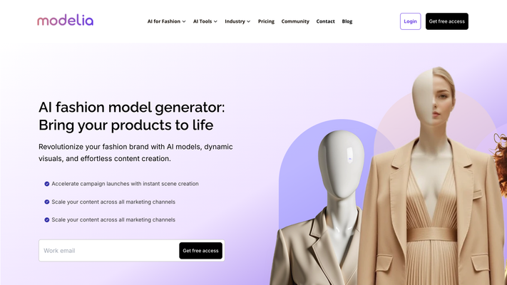 Best AI Fashion Model Generator for Images & Video with Free Trial