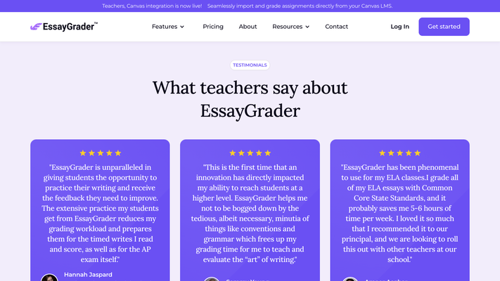 Essay Grader AI | The AI Essay Grader for Teachers | Free Plans