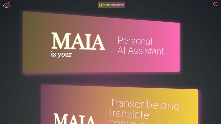 MAIA - My AI Assistant