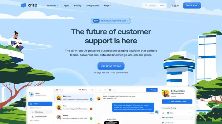 The Business Messaging Platform For Every Company - Crisp