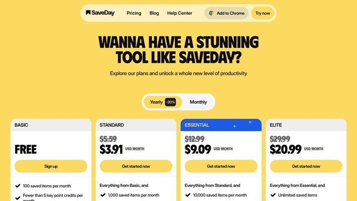 SaveDay - Your stunning bookmark manager and organizer