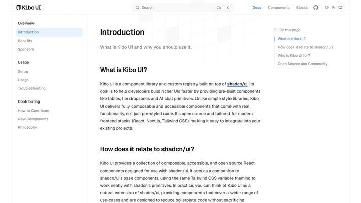 Kibo UI