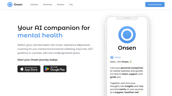 Onsen - AI Companion for Mental Health