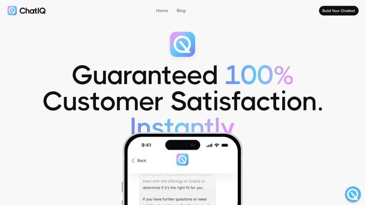 ChatIQ AI. It's ChatGPT & AI knowledge base system for your business, Automated Customer Support Ticketing