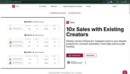 Tevy: Influencer Marketing Automation | 100% Free