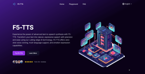 F5-TTS | Free Online AI Text-to-Speech Synthesis Tool