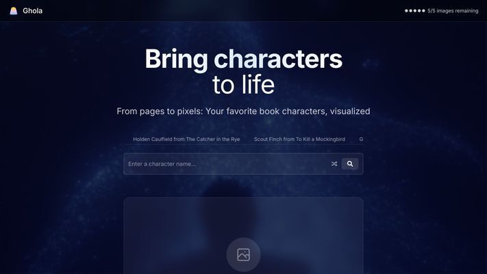 Character Visualization