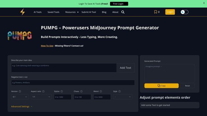 MidJourney Prompt Generator