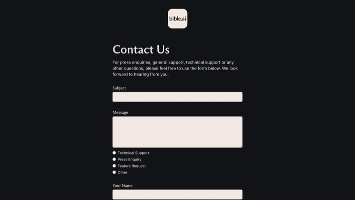 bible.ai - Chat about Anything
