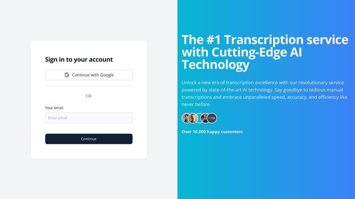Scribba - Transcription & Subtitles with the power of AI.