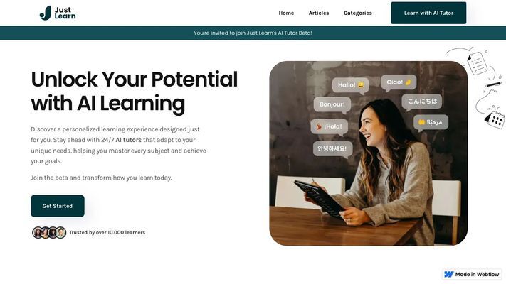 Just Learn | Unlock the World