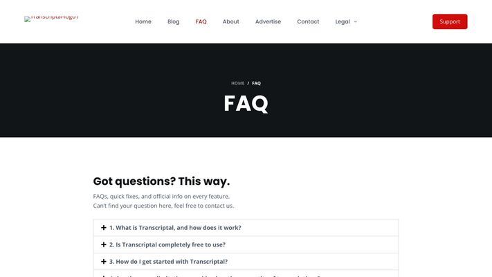 Free Youtube Transcript Platform