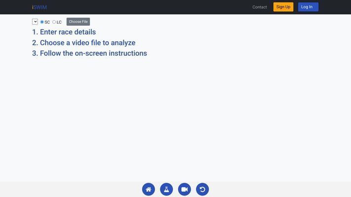 Swimming Races Video Analysis With Artificial Intelligence | iSWIM AI