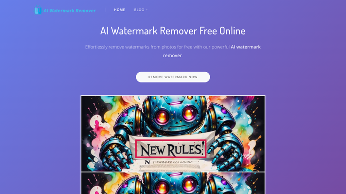 AI Watermark Remover Free Online for Photos & Videos