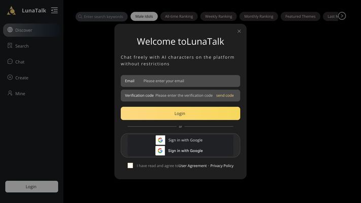 Lunatalk.ai: NSFW Character AI Chat