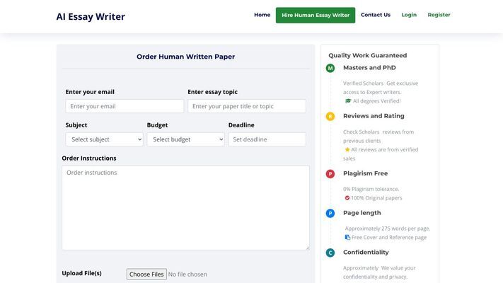 AI Essay Writer
