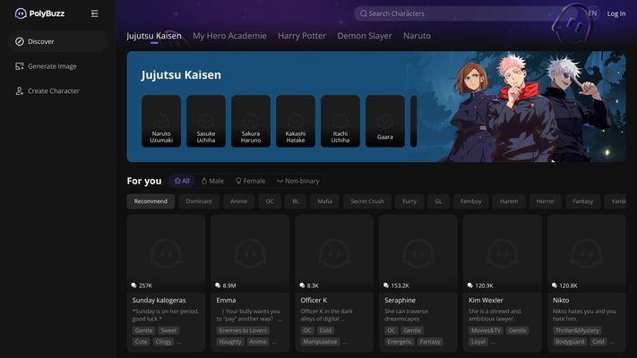 PolyBuzz:formerly Poly.AI Chatbot - Free, Private, and Unrestricted AI Character Chat