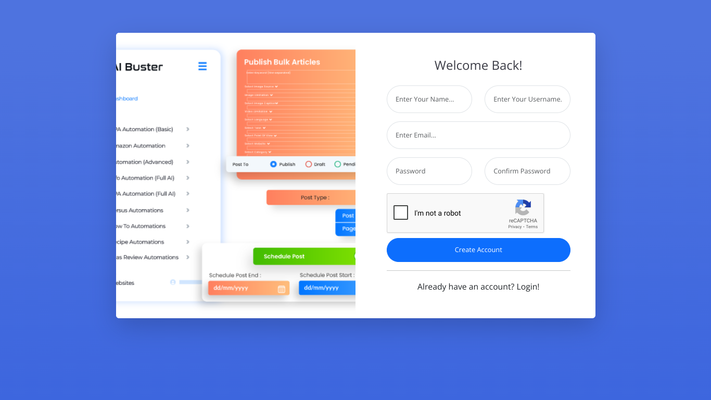 User Registration - aibuster.com