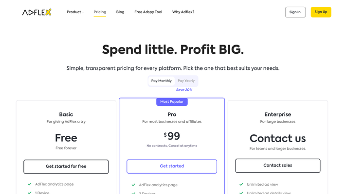 Ads Spy Tools | Extensive Ad Library For Everyone | AdFlex