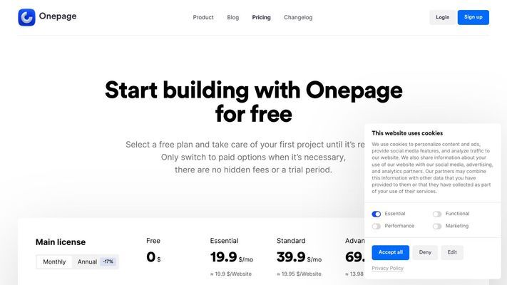 Onepage