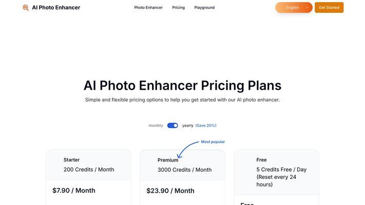 AI Photo Enhancer