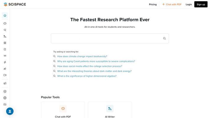 AI Chat for scientific PDFs | SciSpace