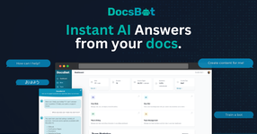 DocsBot AI - Custom chatbots from your documentation