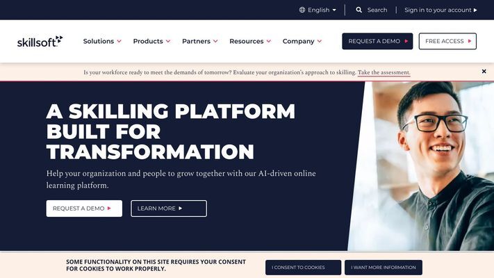 Skillsoft Percipio - Immersive Online Learning Platform