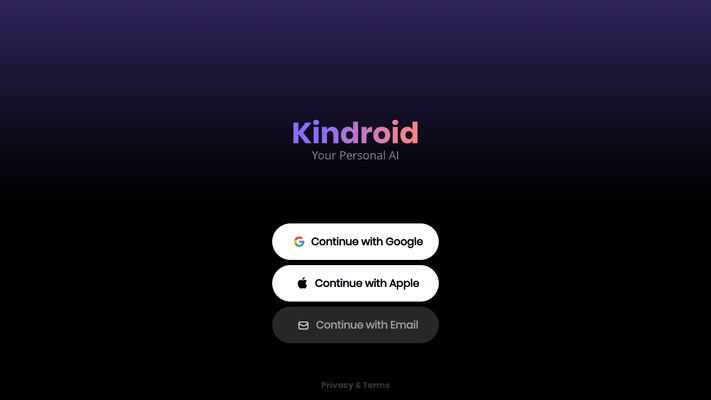 Kindroid: Your Personal AI