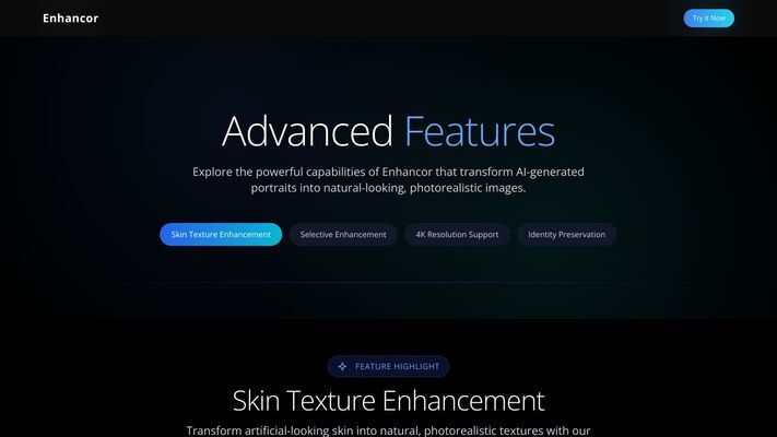 AI Skin Texture Enhancement Tool