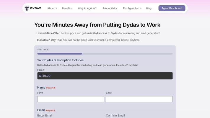 Dydas AI Agent Team