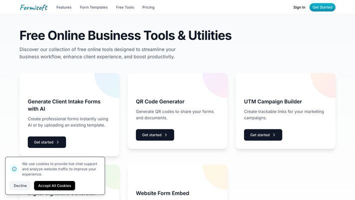Secure Client Intake Forms