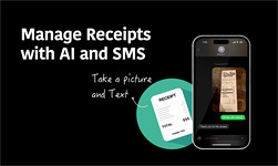 Manage Receipts with AI and SMS for Busy Traveling Teams