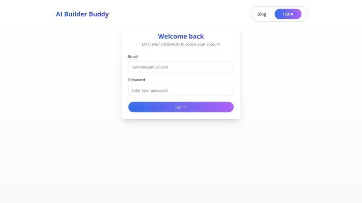 AI Builder Buddy