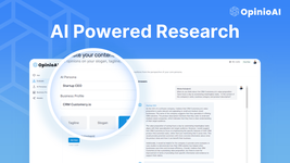 AI Powered Research | OpinioAI