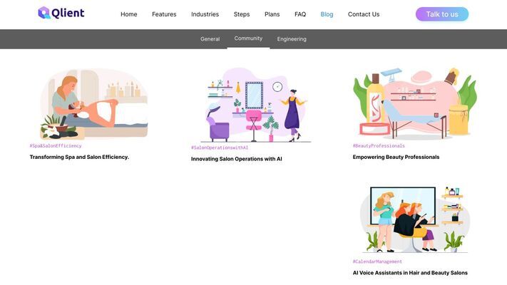 Qlient AI – The AI Receptionist for Beauty Salons & Spas