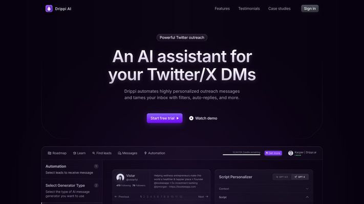 Drippi.ai | Your AI cold outreach assistant