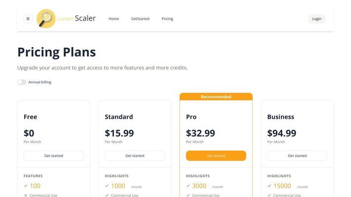 Lumen Scaler