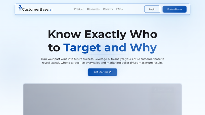 CustomerBase.ai - Know Exactly Who to Target and Why