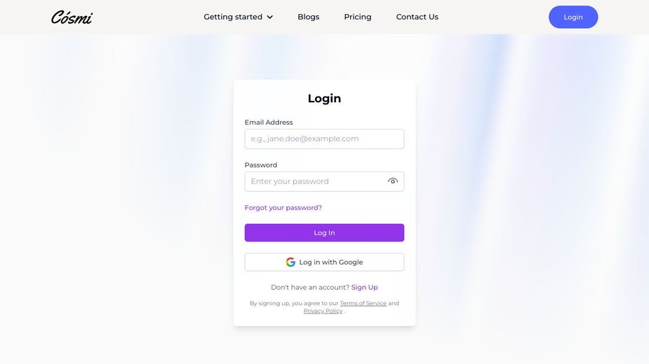 Cosmi AI-Powered Skin Solutions