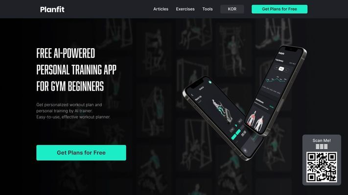 Planfit - AI Workout Planner for Gym Beginners
